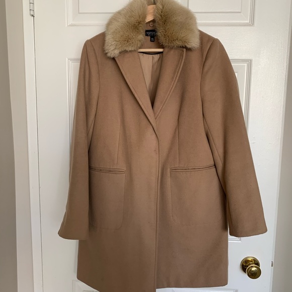 Topshop spring coat size 8 - Picture 2 of 5
